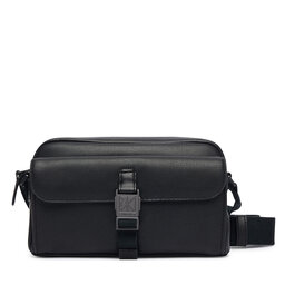 Calvin Klein Umhängetasche Calvin Klein Emblem Hw Camera Bag LV04D3505G Schwarz
