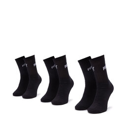 Puma Set di 3 paia di calzini lunghi unisex Puma 907934 r. 35/38 Nero