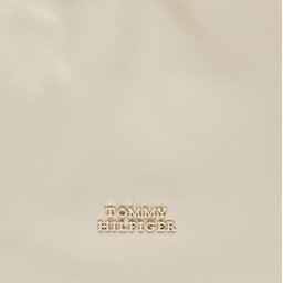 

Сумка Tommy Hilfiger Th Luxe Soft Leather Shoulder AW0AW16203 Cream 0F9, Бежевий