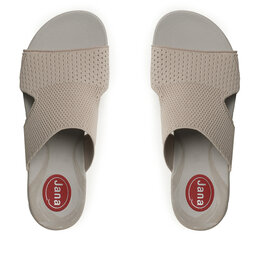 

Шльопанці Jana 8-27268-20 Beige 400, Бежевий
