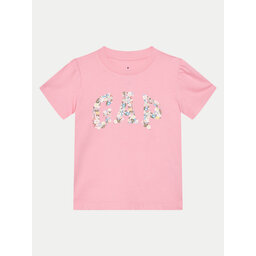 Gap Gap Marškinėliai 736118-01 Rožinė Regular Fit