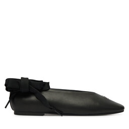 Tommy Jeans Ballerinas Tommy Jeans Tjw Ballerina With Laces EN0EN02939 Schwarz