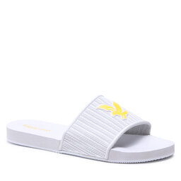 Lyle & Scott Papucs Lyle & Scott Easy Slide FW1407 White 626