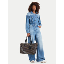 Guess Handtasche Guess Latona TWHQ92 11017 Dunkelbraun