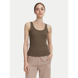 Guess Guess Top V4YP06 K8RT2 Khakifarben Slim Fit
