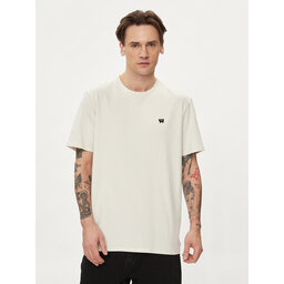 Wrangler Wrangler Camiseta Sign Off 112351234 Écru Regular Fit
