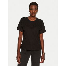 TWINSET TWINSET Majica 242TP2440 Črna Regular Fit