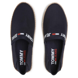

Еспадрильї Tommy Jeans Logo Espadrille EM0EM00676C87 Twilight Navy C87, Cиній