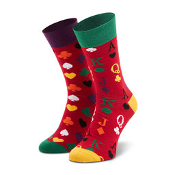 Dots Socks Șosete Lungi pentru Bărbați Dots Socks D20WF-SX-036-X-041046 Roșu
