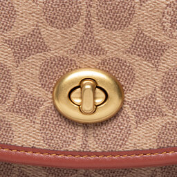 

Сумка Coach Cc Sig Wlw Sddl Bg CA093 Tan Rust, Коричневий