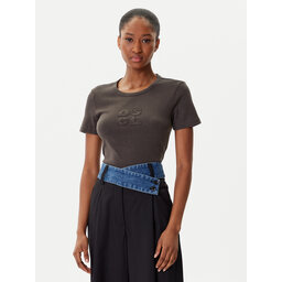 Desigual Desigual Camiseta Praga 25WWTK46 Gris Regular Fit