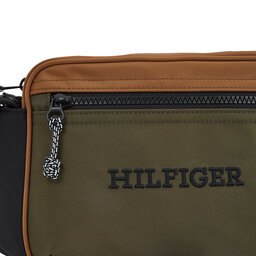 

Плоска сумка Tommy Hilfiger Th Seasonal Ew Reporter AM0AM11529 Colour Block 0GJ, Чорний