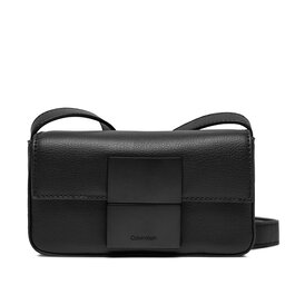 Calvin Klein Axelremsväska Calvin Klein Iconic Plaque Camera Bag Xs K50K511249 Ck Black BEH