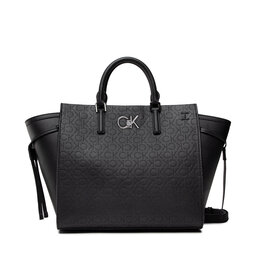 Calvin Klein Borsetta Calvin Klein Re-Lock Drawstring Tote Bag Perf K60K609126 BAX