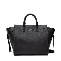 Calvin Klein Geantă Calvin Klein Re-Lock Drawstring Tote Bag Perf K60K609126 BAX