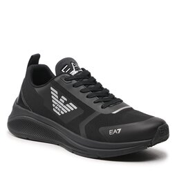 EA7 Emporio Armani Laisvalaikio batai EA7 Emporio Armani XK304 M826 Triple Black/Silver