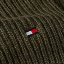 

Шарф Tommy Hilfiger Essential Flag Scarf AM0AM11480 Army Green RBN, Зелений
