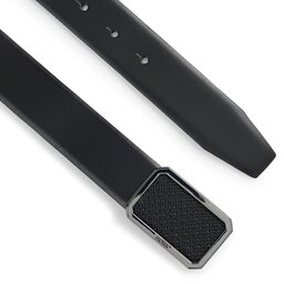 

Чоловічий ремінь Boss 50496702 Black 001, Чорний