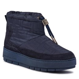 Tommy Hilfiger Cizme de zăpadă Tommy Hilfiger Tommy Monogram Snowboot FW0FW07637 Space Blue DW6