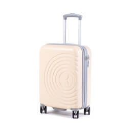 ELLE Valiză Mică Rigidă ELLE Debossed Logo S EL39HA.49.12 Trolley Pink