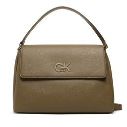 Calvin Klein Sac à main Calvin Klein Re-Lock Tote W/Flap Pbl K60K610178 LBB
