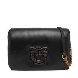 PINKO Ročna torba PINKO Love Click Puff Classic PE 25 PLTT 101585 A10F Črna