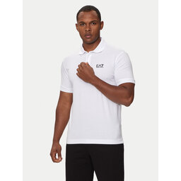 EA7 Emporio Armani EA7 Emporio Armani Polo 8NPF14 PJVQZ 1100 Blanco Regular Fit