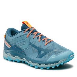 Mizuno Pantofi Mizuno Wave Mujin 9 J1GJ2270 PBlue/BabyBlue/LOrange
