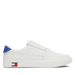 

Снікерcи Tommy Jeans Tjm Vulcanized Leather EM0EM01341 Ecru YBL, Білий