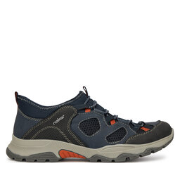 Rieker Sneakersy Rieker B8350-14 Tmavomodrá