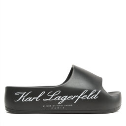 

Шльопанці KARL LAGERFELD KL86000 Black Eco Eva, Чорний