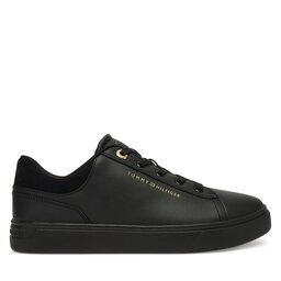 Tommy Hilfiger Laisvalaikio batai Tommy Hilfiger Casual Cupsole Sneaker FW0FW09020 Juoda