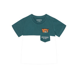 Guess Guess T-Shirt N5YI1 1K8HM4 Grün Regular Fit