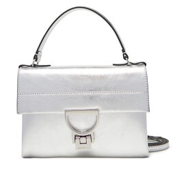 Coccinelle Handtasche Coccinelle S3H Arlettis Smooth Metal E1 S3H 19 03 01 Silberfarben
