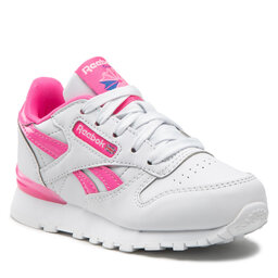 Reebok Обувки Reebok Classic Leather Step N Fl GV8643 Ftwwht/Ftwwht/Atopnk