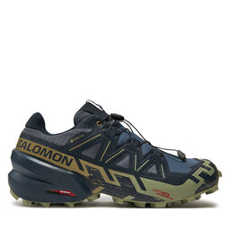 Salomon Laufschuhe Salomon Speedcross 6 Gore-Tex L47465500 Dunkelblau