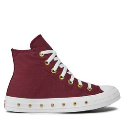 Converse Modne superge Converse Chuck Taylor All Star Star Studded A07906C Bordo rdeča