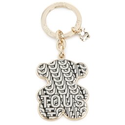 

Брелок TOUS 2001861801 Blanco/Black, Золотий