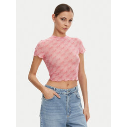 HUGO HUGO Marškinėliai 50537184 Rožinė Slim Fit