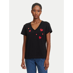 KARL LAGERFELD KARL LAGERFELD Camiseta A3W17017 Negro Regular Fit