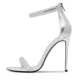 

Босоніжки Eva Minge MARGUERITE-2360-103 Silver, Срібний