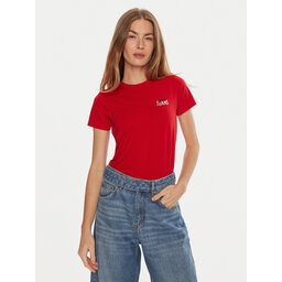 Guess Guess Póló W4BI57 J1314 Piros Slim Fit