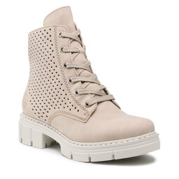 Rieker Īsie zābaki Rieker Y4540-62 Beige