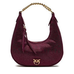 PINKO Borsetta PINKO Brioche Hobo Mini AI 24-25 PLTT 101433 A159 Bordeaux