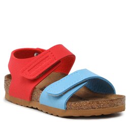 Birkenstock Sandaler Birkenstock Palu 1024372 Sky Blue/Active Red