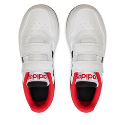 

Взуття adidas Hoops Lifestyle H03863 White/Black/Red, Білий