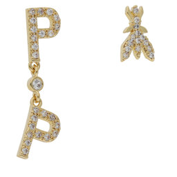 Patrizia Pepe Σκουλαρίκια Patrizia Pepe 8J1058/M009-FE35 Χρυσό