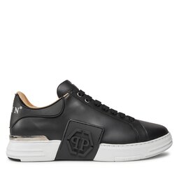 

Снікерcи PHILIPP PLEIN Lo-Top Sneakers Phantom Kick$ Leather Hexagon FABS USC0263 PLE010N Black / White 0201, Чорний