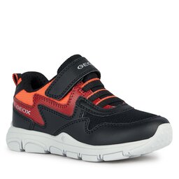 Geox Zapatillas Geox J New Torque Boy J267NA 0BC14 C0048 S Black/Red