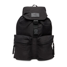 Calvin Klein Jeans Σακίδιο Calvin Klein Jeans Metro Nylon Flap Bp 43 Ny LV04G3085G Μαύρο